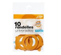 Le Parfait - Rondelles universelles F05HH - Sachet 10 - 70 mm - Orange G