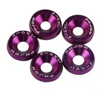 Lot de 10 rondelles d'étanchéité résistantes à la rouille pour boulons M6 | Revêtement coloré résistant aux UV, noyau en fer, assorti à la peinture du véhicule, empêche la décoloration