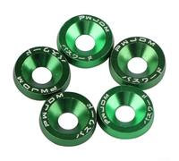 Lot de 10 rondelles d'étanchéité résistantes à la rouille pour boulons M6 | Revêtement coloré résistant aux UV, noyau en fer, assorti à la peinture du véhicule, empêche la décoloration