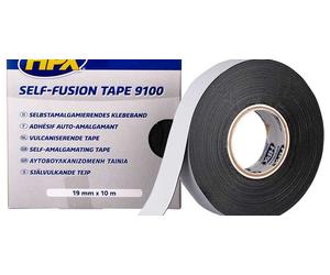 Lot de 10 rubans adhésif vulcanisant / Auto amalgamant Self Fusion Noir 19mm x 10m HPX - SF1910