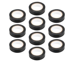 Lot de 10 Rubans électricien noir NEO TOOLS 01-526 15 mm x 0.13 mm x 10m