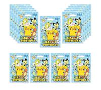 Lot de 10 Sachets Bonbons Cadeaux Pokemon - Idéal pour Anniversaires et Fêtes