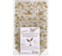 Folia Sachets en cellophane pour Noël 180 x 300 mm – Lot de 10 – Transparent imprimé en or