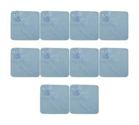 Lot de 10 sacs de lestage en PVC avec crochets Bleu clair | Matériau en PVC, comprend des crochets métalliques, maintient la couverture sécurisée, empêche le vent de se soulever