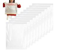 Lot de 10 sacs de nettoyage pour grille de four - PE très résistants | Sacs de trempage anti-fuite, dégraissant pour grille de cuisson, barbecue, camping, cuisine