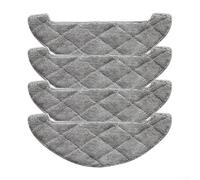 Lot de 10 serpillères humides et sèches pour Tuvio TR04MLBB - Pièces de rechange en microfibre - Nettoyage efficace du sol - Hygiénique