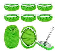 Lot de 10 serpillières humides pour balai Swiffer - Housse de rechange sèche et humide