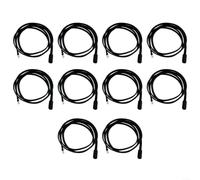 Lot de 10 sondes de capteur de température étanches B3950 10K B3950, câble de 1 m ou 2 m, fil TPE pour réfrigérateur, aquarium, climatiseur, chauffe-eau et contrôle de la température (1 à 3 mm