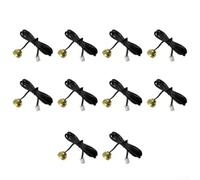 Lot de 10 sondes de température thermistores magnétiques 10K B3950 avec connecteur XH2.54-2P, -15 °C à 105 °C, montage en surface pour mesures industrielles en métal