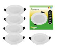 Lot de 10 Spot Encastrable LED Downlight Panel Extra-Plat 3W Blanc Neutre 4200-4500K