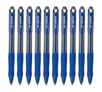 Stylo bille Uni Ball Laknock rétractable pointe 1,4 mm - bleu