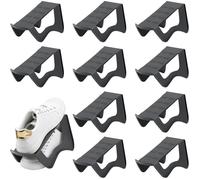 Lot de 10 Support Chaussures Gain de Place, Porte-Chaussures Durable en PP, Organisateur Chaussures Antidérapant, Support Chaussures