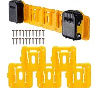 Lot de 10 supports de batterie compatibles avec les stations d'accueil de batteries Dewalt 20V et 60V, adaptés aux batteries DCB200, DCB203,