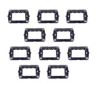 Lot de 10 supports de cadre compatibles avec Bticino Living International et Living Light, 3 modules pour boîte 503, série MBL, couleur bleue