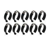 Lot de 10 supports de serrage en U en acier inoxydable pour lampes LED en