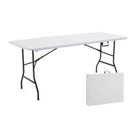 Lot de 10 tables pliantes brasserie 180 x 70 x 74 cm - Oviala