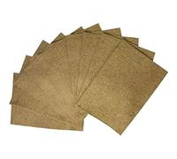 Lot de 10 tapis de chanvre 53 x 35 cm pour lombricomposteur, garde l'humidité