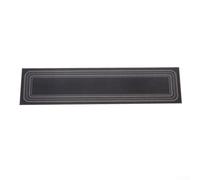 Lot de 10 tapis d'escalier antidérapants pour marches en bois, lavables avec dos antidérapant en TPE, gris, 75,9 x 20,1 cm (noir)