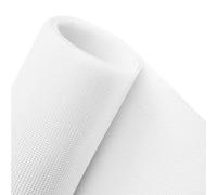 Lot de 10 tapis en maille de fibre de verre solide pour drainage du fond de pot de fleurs, grille ronde, flux d'air et rétention du sol pour bonsaï ou plantes en pot, noir, blanc, gris, 20 x 30 cm