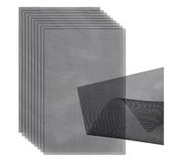 Lot de 10 tapis rectangulaires en maille pour pot de fleurs, pour bonsaï, pour éviter la perte de sol (30,5 x 20,5 cm)