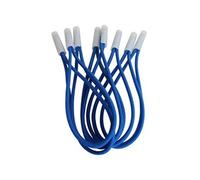 Linxor ® Lot de 10 tendeurs sandows Cabiclic avec Embout basculant - 4 Coloris
