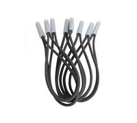 Linxor ® Lot de 10 tendeurs sandows Cabiclic avec Embout basculant - 4 Coloris