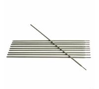 Lot de 10 tiges de soudage en acier E6013 pour soudage intermittent à plaque fine, formation de perles lisses, démarrage facile, faible éclaboussures, 2,5 mm et 3,2 mm (2,5 mm x 300 mm)