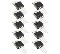 Lot de 10 transistors MOSFET à canal N IRF3205PBF 55 V 110 A 8 mΩ Dispositif d'alimentation à commutation rapide TO-220