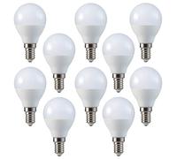 Lot de 10 V-TAC 4123 Ampoule LED E14 Ampoule LED gouttes forme de angle d'éclairage 180 °, 6400K 4W (10-er SET), P45, E14 4.00 watts 230.00 volts