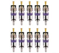 Lot de 10 valves à grand alésage compatible avec BMW, Mercedes, Benz, OEM 8e0820855 1158320085 Design en métal haute pression