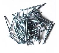 Lot de 10 vis à douille M3.5 longues fendues plaquées zinc (BZP) à tête surélevée CSK 75 mm