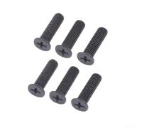 Lot de 10 vis de fixation à filetage à gauche M5 x 30 mm, compatibles avec adaptateur de tige de mandrin UNF