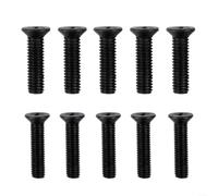 Lot de 10 vis de Fixation pour mandrin M5 M6 Gauche 22 mm pour Adaptateur de Tige UNF Filetage inversé
