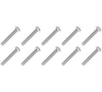 Lot de 10 vis M3,5 x 100 mm pour prise d'interrupteur