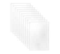 Lot de 10 vitres en verre acrylique transparent, 150 × 100 mm (15 × 10 cm), épaisseur 1,5 mm
