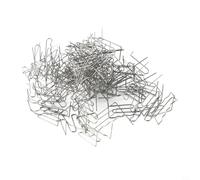 Lot de 100 agrafes de réparation de pare-chocs de voiture 0,8 mm forte