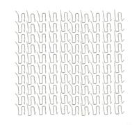 Lot de 100 agrafes de soudure en plastique 0,6 mm/0,8 mm pour pare-chocs de voiture, kit de réparation de soudeurs en plastique (B)