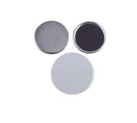 Lot de 100 badges magnétiques souples en fer blanc for réfrigérateur, for machine à fabriquer des boutons Pour la production artisanale(58MM)