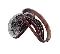 Lot de 100 bandes abrasives pneumatiques 30 x 533 mm for machine à bande abrasive, meulage, soudure et ébavurage(P320)