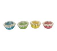 Zenker 684846 Lot de 100 caissettes en papier coloré pour chocolat, papier, bleu, vert, jaune, rouge, 3,5 cm