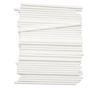 Lot de 100 bâtonnets en papier pour décoration de gâteau - Longueur 7,3 cm