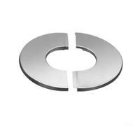 Lot de 100 cache-tuyaux de cheminée en acier inoxydable résistant à la chaleur 40 200 mm pour chaudière, poêle, tuyau de protection contre les intempéries, la pluie, les débris, installation facile