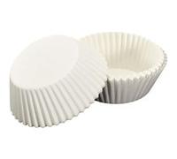Paris Prix Caissettes de cuisson en papier 7 cm Blanc - Lot de 100