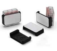 Lot de 100 capuchons de fusibles compatibles avec les bornes de connexion Wago 221 - Étiquetage dans les boîtes de distribution - Résistants aux UV et à la température (100, connecteurs de passage à 2