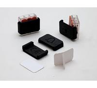 Lot de 100 capuchons de fusibles compatibles avec les bornes de connexion Wago 221 - Étiquetage dans les boîtes de distribution - Résistants aux UV et à la température (100, connecteurs de passage à 2