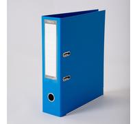 Lot de 100 classeurs a4 class'hic bleu haut de gamme - dos 8 cm - marque enveloppebulle