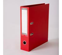 Lot de 100 classeurs a4 class'hic rouge haut de gamme - dos 8 cm - marque enveloppebulle