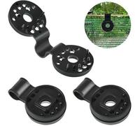 Lot de 100 clips fixation pour brise-vue, pare-soleil en serre, maintien solide, plastique résistant et pratique pour jardin