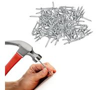 Lot de 100 clous de plinthe, clous de finition pour plinthe, sol et garniture en bois, pour bricolage domestique et usage professionnel