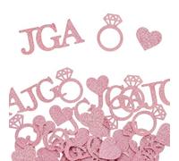 Lot de 100 Confettis JGA pour Femme Décoration de Table à Disperser pour Enterrement de Vie de Jeune Fille